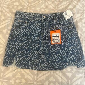 FUBU X Forever 21 Denim Skirt